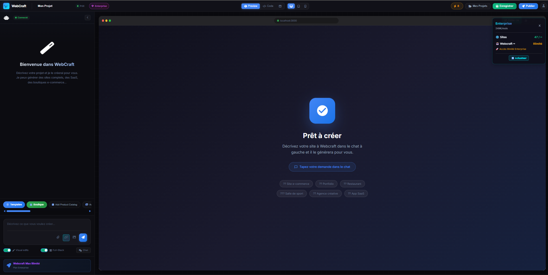 WebCraft guide preview